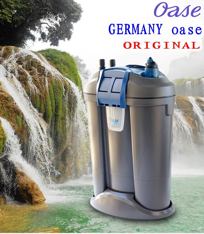 Немецкий oase оригинальный FiltoSmart THermo 100/200 рыбий фильтр резервуаров баррель внешний