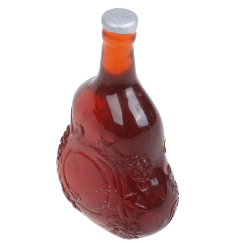 4 шт. кукольный домик Миниатюрный для виски винных бутылок еда игра сцена модель