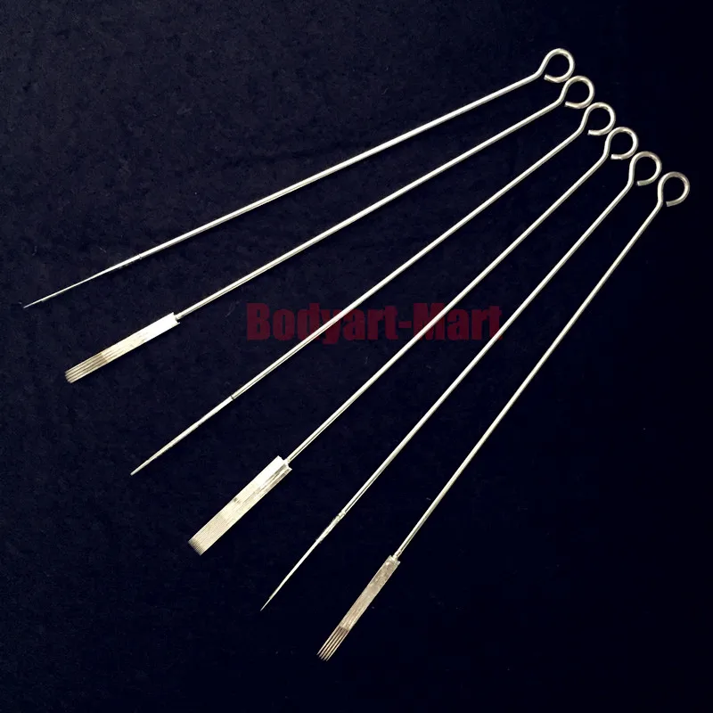 50 шт Смешанные Ассорти круглые Magnum татуировки стерилизовать иглы 5RM 7RM 9RM 11RM 13RM 15RM