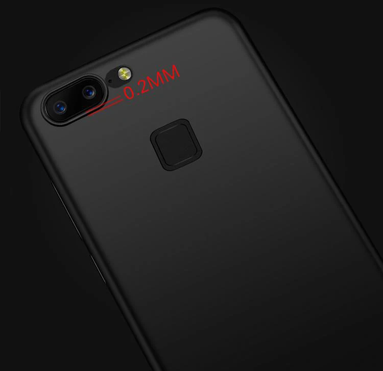 Чехол для Oneplus 5 T черный матовый Мягкий силиконовый чехол One plus 5T A5010 карамельный