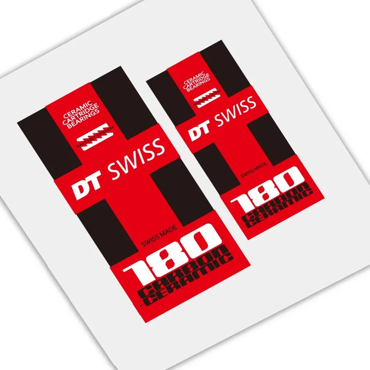 DT 180 стикер ступицы для DT SWISS DT180 дорожный велосипед наклейки на ступицы Велоспорт
