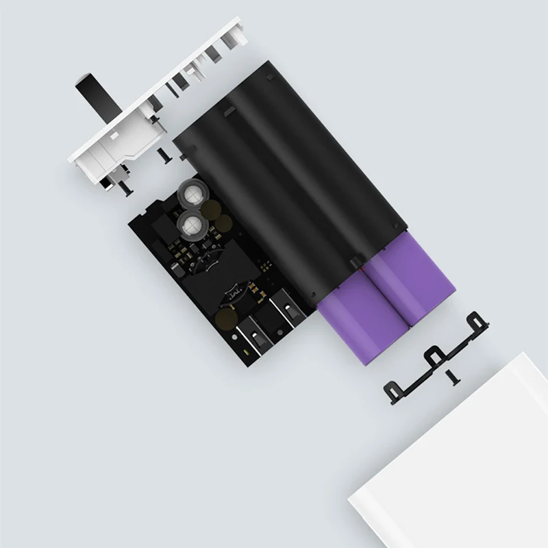 Xiaomi 2 в 1, 5000 мА/ч, Дополнительный внешний аккумулятор с двойным USB, быстрое настенное зарядное устройство, 5 В, 3 А, 5 В, а, внешний аккумулятор для iPhone, samsung, телефона