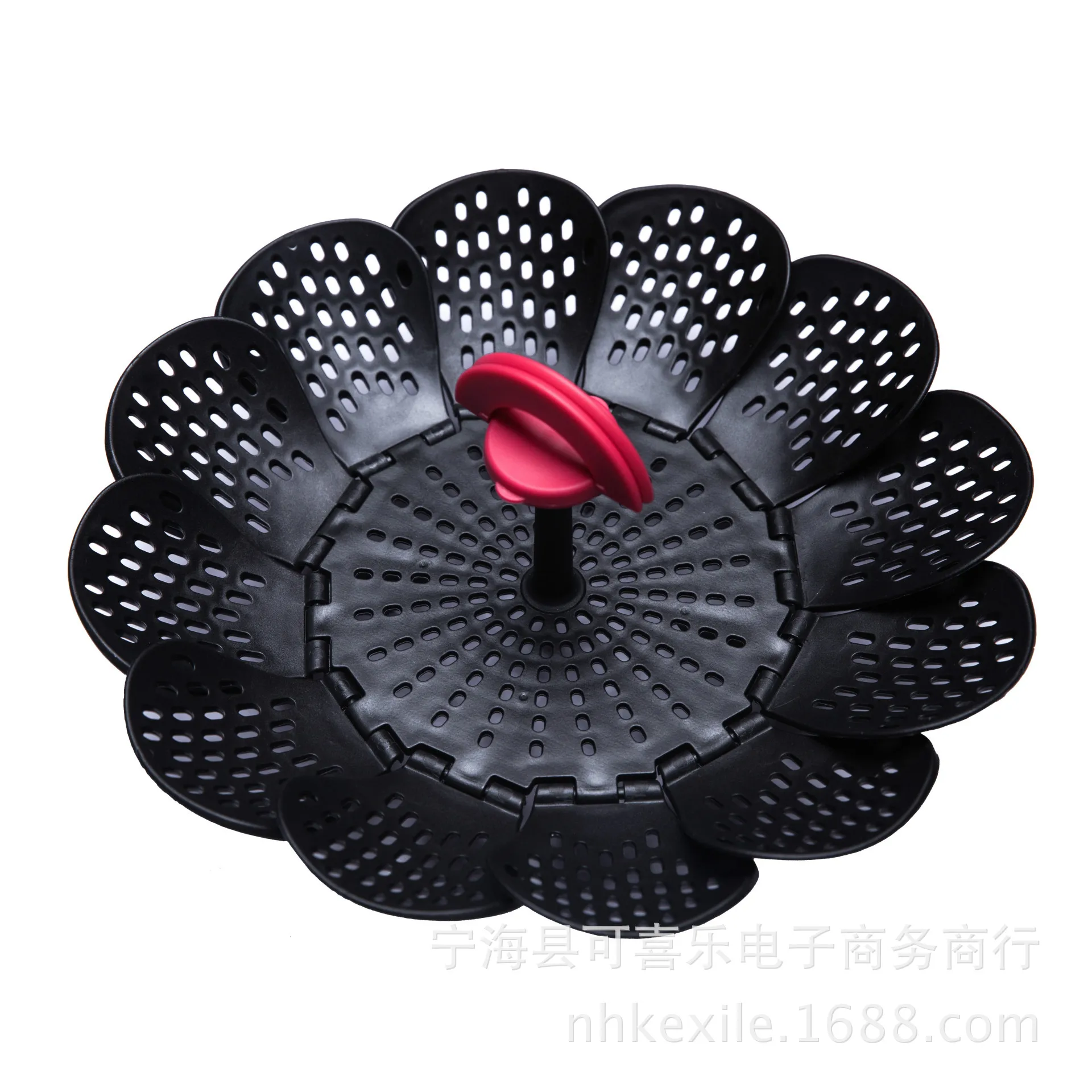 5 Pieces Lotus Type Retractable Handle Folding Steamers Steamer Steamed Basket Fruit | Дом и сад