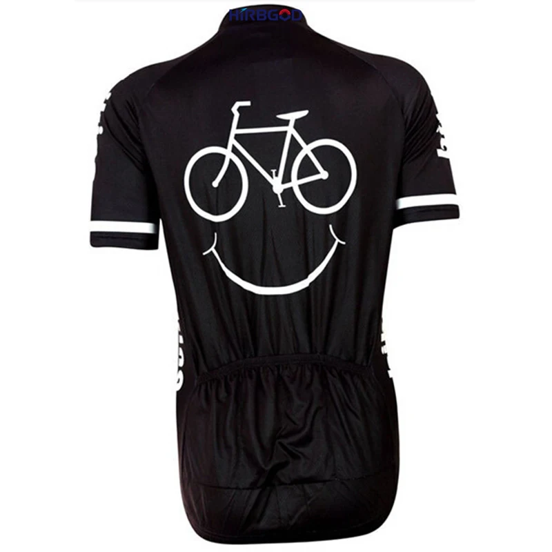 HIRBGOD, новинка, Smiley Pro Team, велосипедная майка, мужская, летняя, MTB, короткий рукав, велосипедная одежда, быстросохнущая, дышащая, одежда для велоспорта, HI159