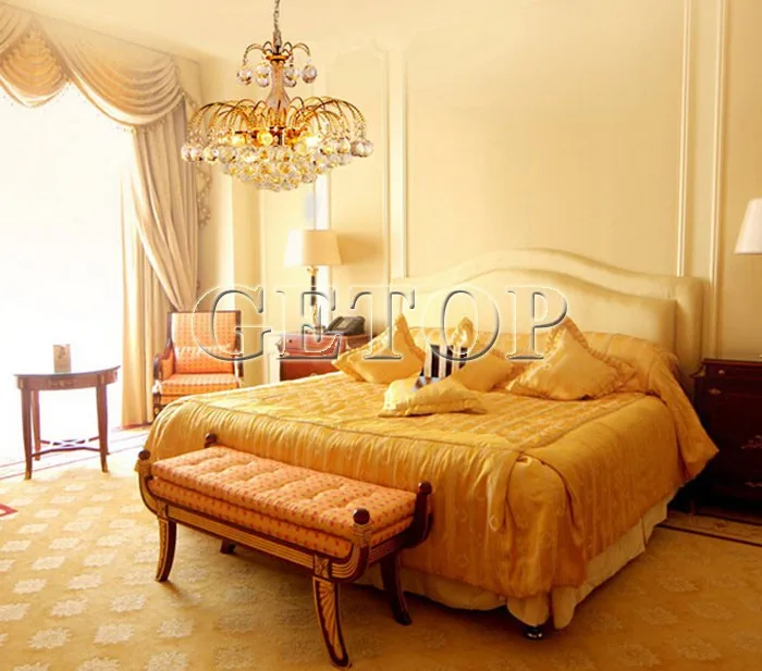 Роскошная золотая хрустальная люстра по лучшей цене 110 220 В Современные