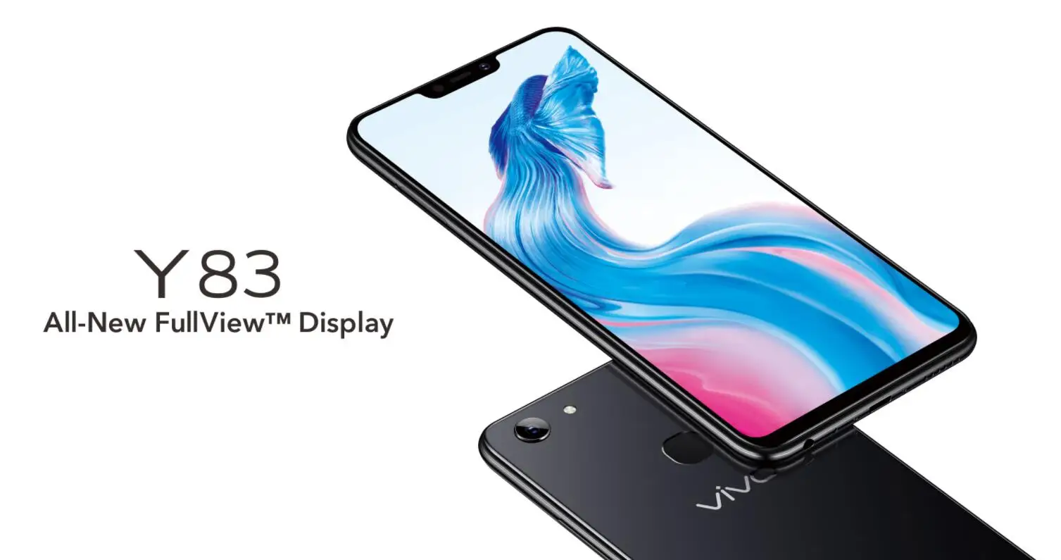 Vivo авторизованный мобильный телефон VIVO Y83 4G LTE Android 8,1 Helio P22 Octa Core 4G+ 64G 6,2" 13MP Cam Face Wake смартфон