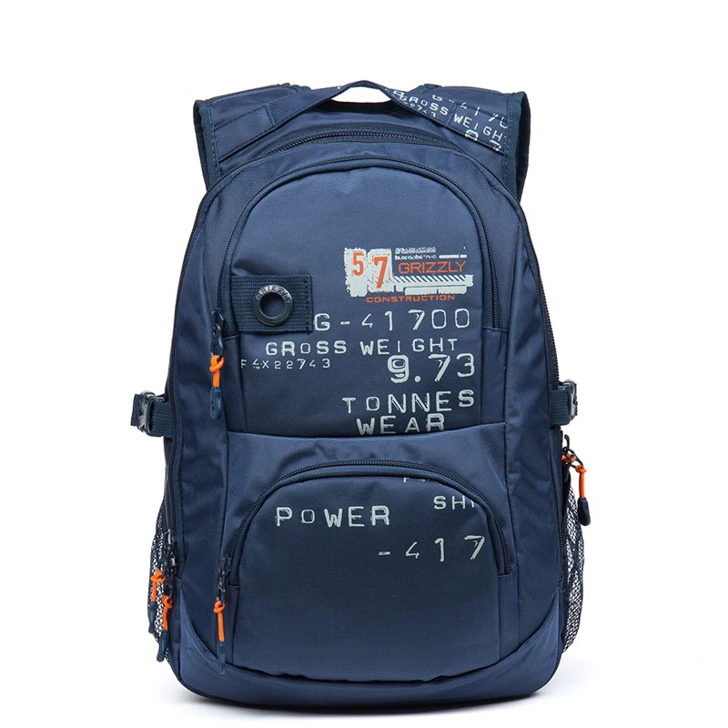 GRIZZLY 2019 мужские брезентовые рюкзаки большой ёмкость Mochila для подростка обувь