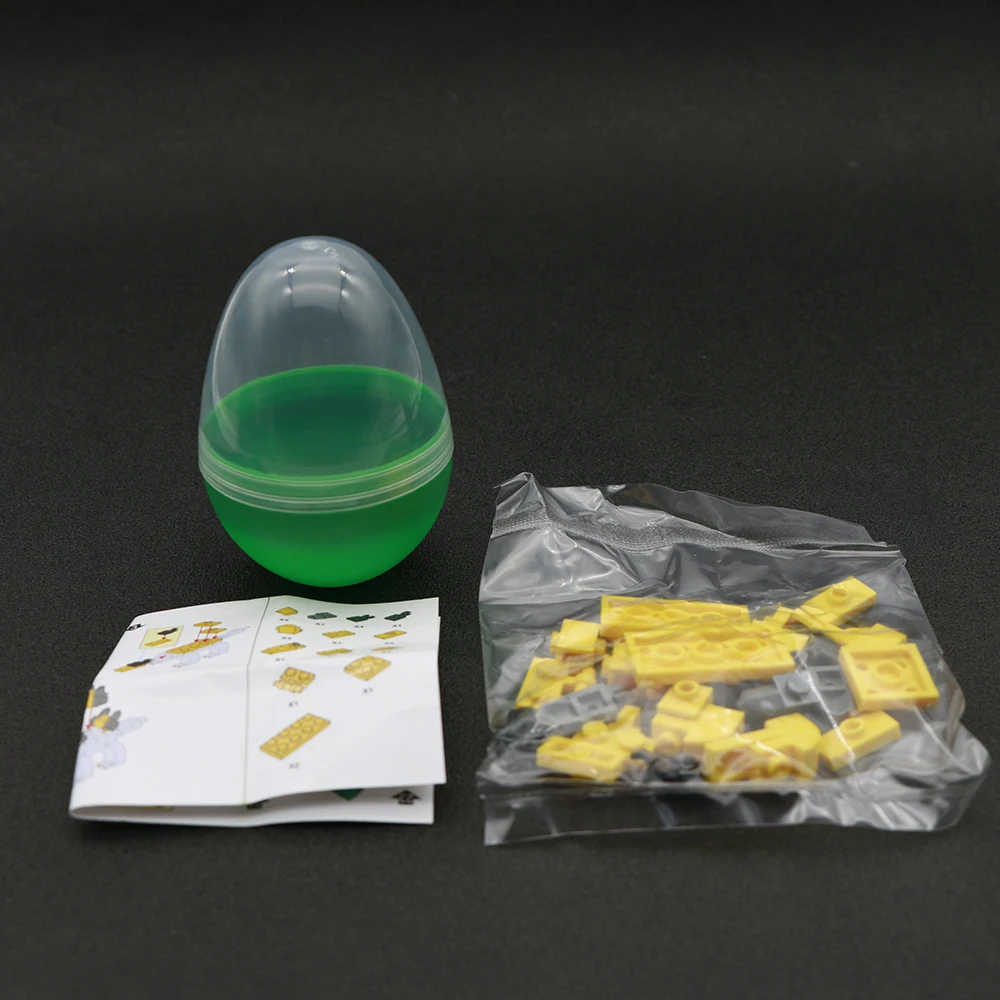 6 в 1 пластиковые пазлы Детские игрушки Монтессори сборе деформационные яйца