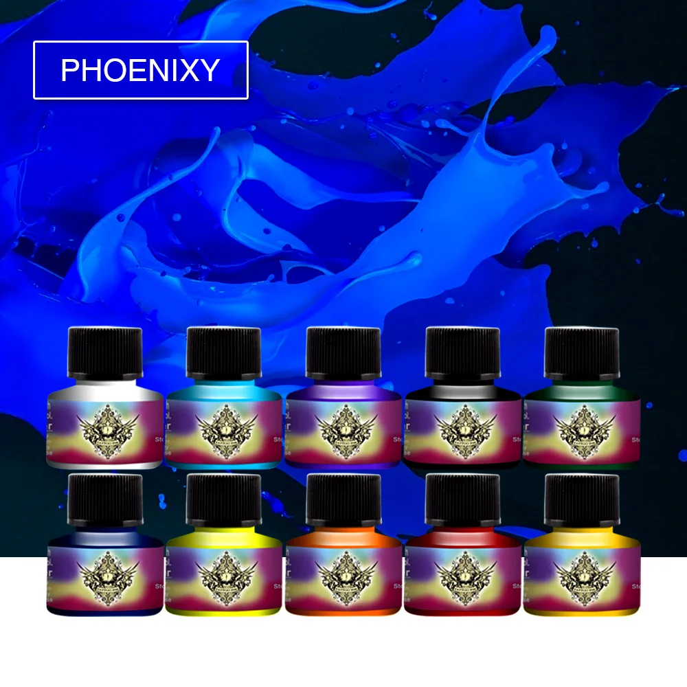 Полный комплект татуировки 4 Pro роторная машина пистолеты набор 10 чернил 5 мл