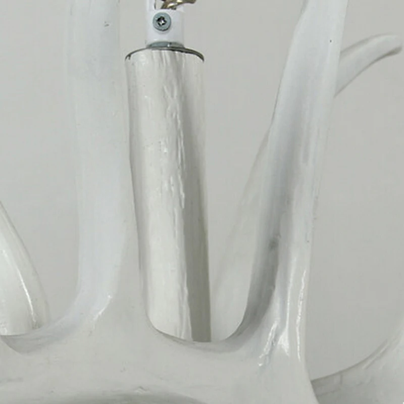 Свеча рога люстра огни американский Ретро Смола оленя подвесные лампы украшение