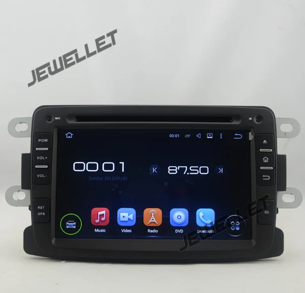 Восьмиядерный IPS экран Android 10 автомобильный DVD GPS Радио Навигация для Renault Duster Dacia