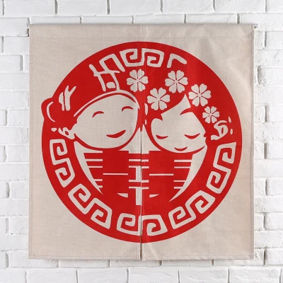 Занавеска на дверь в китайском стиле навеска для гостиной кухни украшение дома