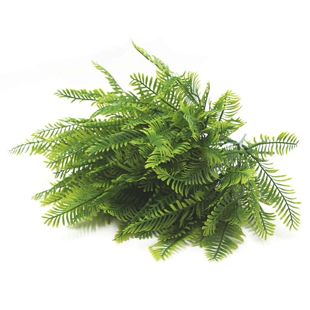 Новые Искусственные пластиковые искусственные цветы зеленая персидская трава