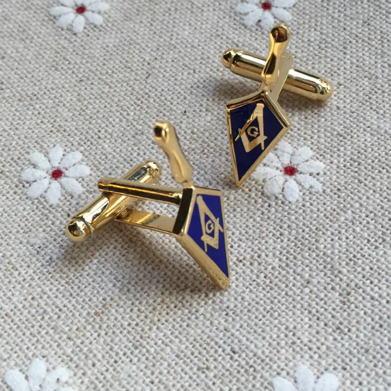 Запонки Freemason 1 &quot Бесплатная запонка для мастера масонского шпателя большая