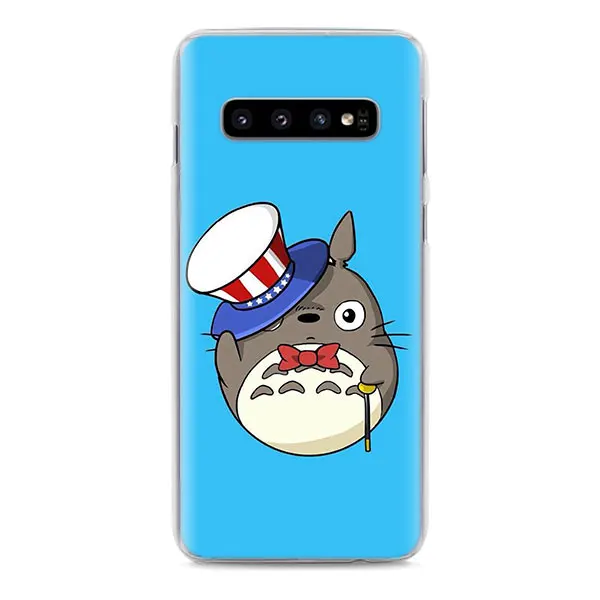 13 Аниме Тоторо, гибли спирированный чехол для телефона s для samsung Galaxy S8 S9 S10 Plus S10e M10 M20 S6 S7 edge Жесткий PC чехол-накладка - Цвет: 13