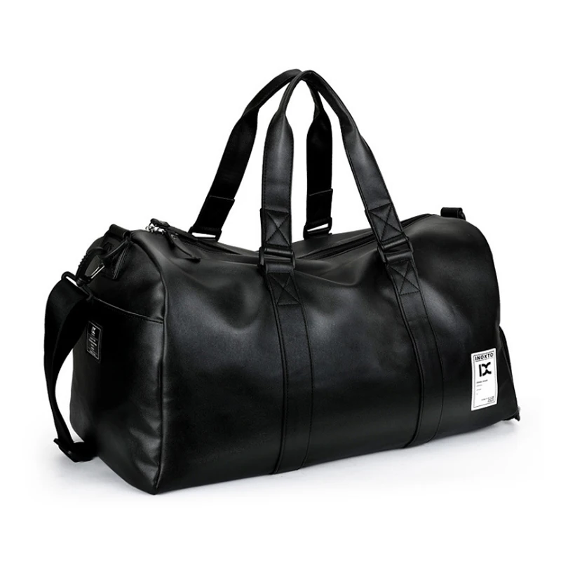 Новая спортивная сумка из ПУ кожи для мужчин и женщин дорожная водонепроницаемый