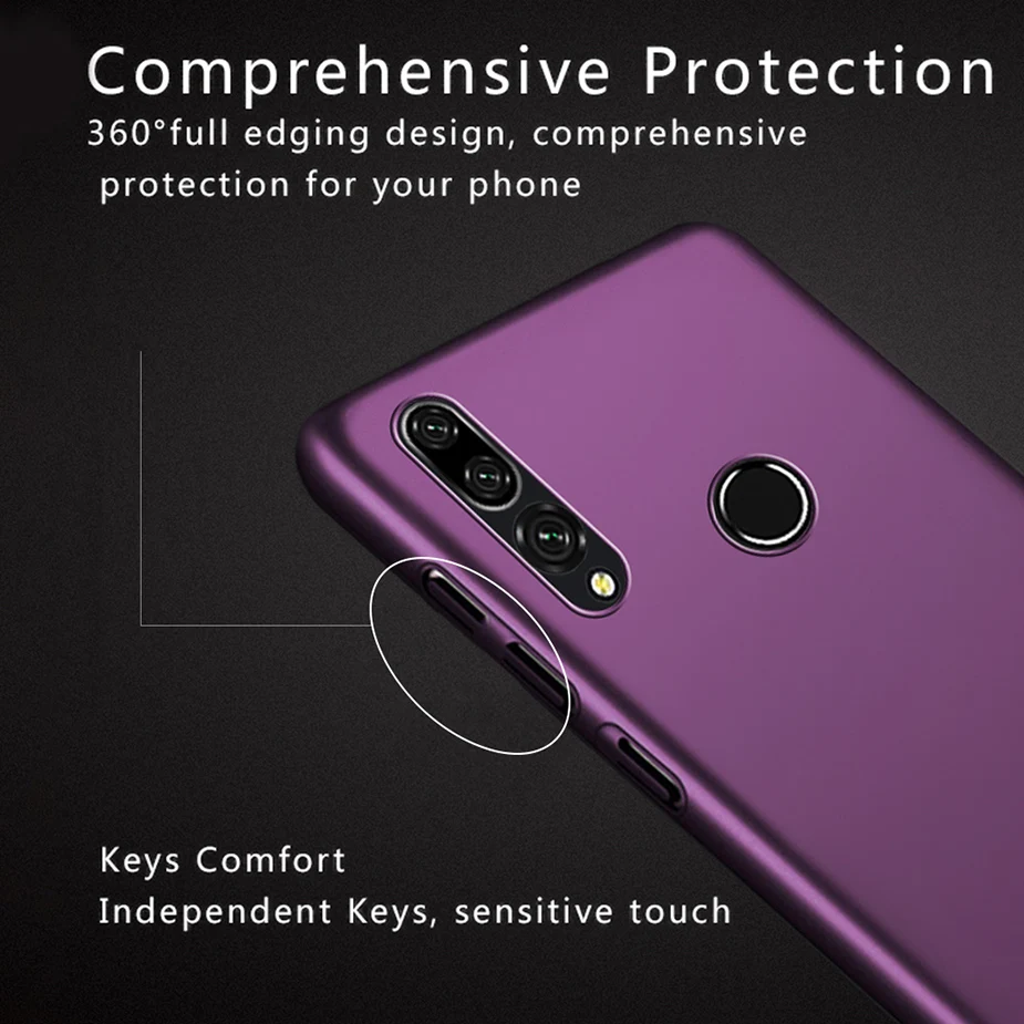 Матовый чехол 6 59 дюйма для Huawei Y9 Prime 2019 Coque Y9Prime PC задняя крышка телефона Y 9