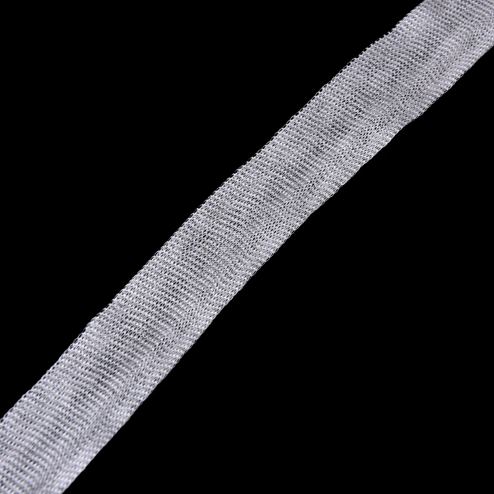 

5M 25/37/44mm PVA Mesh Refill Carp Fishing Stocking Rig Bait Wrap Bags Fishing Tools