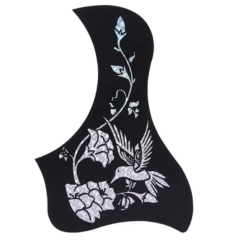 1 шт в виде птиц для акустической гитары Палочки Защитная Наклейка самоклеящаяся