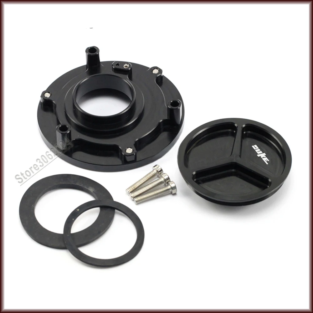 Gas Fuel Tank Cap Cover Black For KTM 690 DUKE/R KTM690 DUKE 2012-2017 2013 2014 2015 2016 Motorcycle Accessories CNC Aluminum | Автомобили