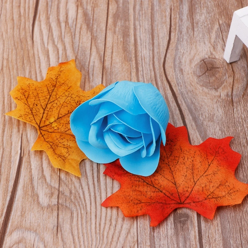 3 шт./компл. ароматизированное мыло для ванны с цветком и лепестками роз + коробка