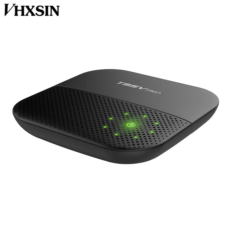 VHXSIN 20 шт./лот T95V Pro восьмиядерная ТВ приставка Android 7 1 двухдиапазонный телефон WIFI