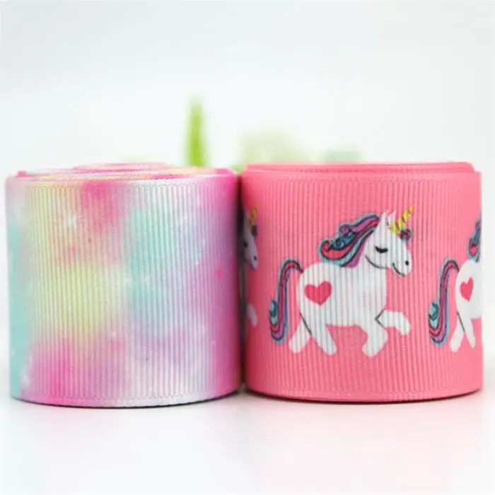 grosgrain ribbon 8 38 мм розовый напечатанный grosgrain узорный набор лент для лент 10 ярдов DIY бант ручной работы ткань шитье Ремесла рождественские ленты для дома - Цвет: grosgrain ribbon 8