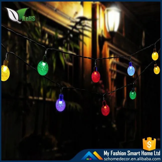 На солнечных батареях микро мини светодиодная гирлянда свет шнура круглая