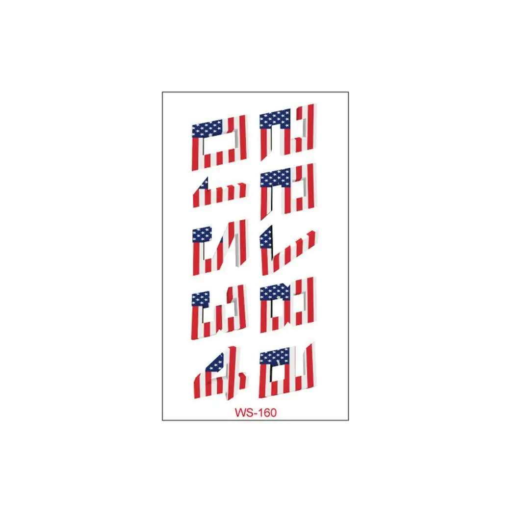 День памяти Независимости красный белый геометрический и синий для вечеринок