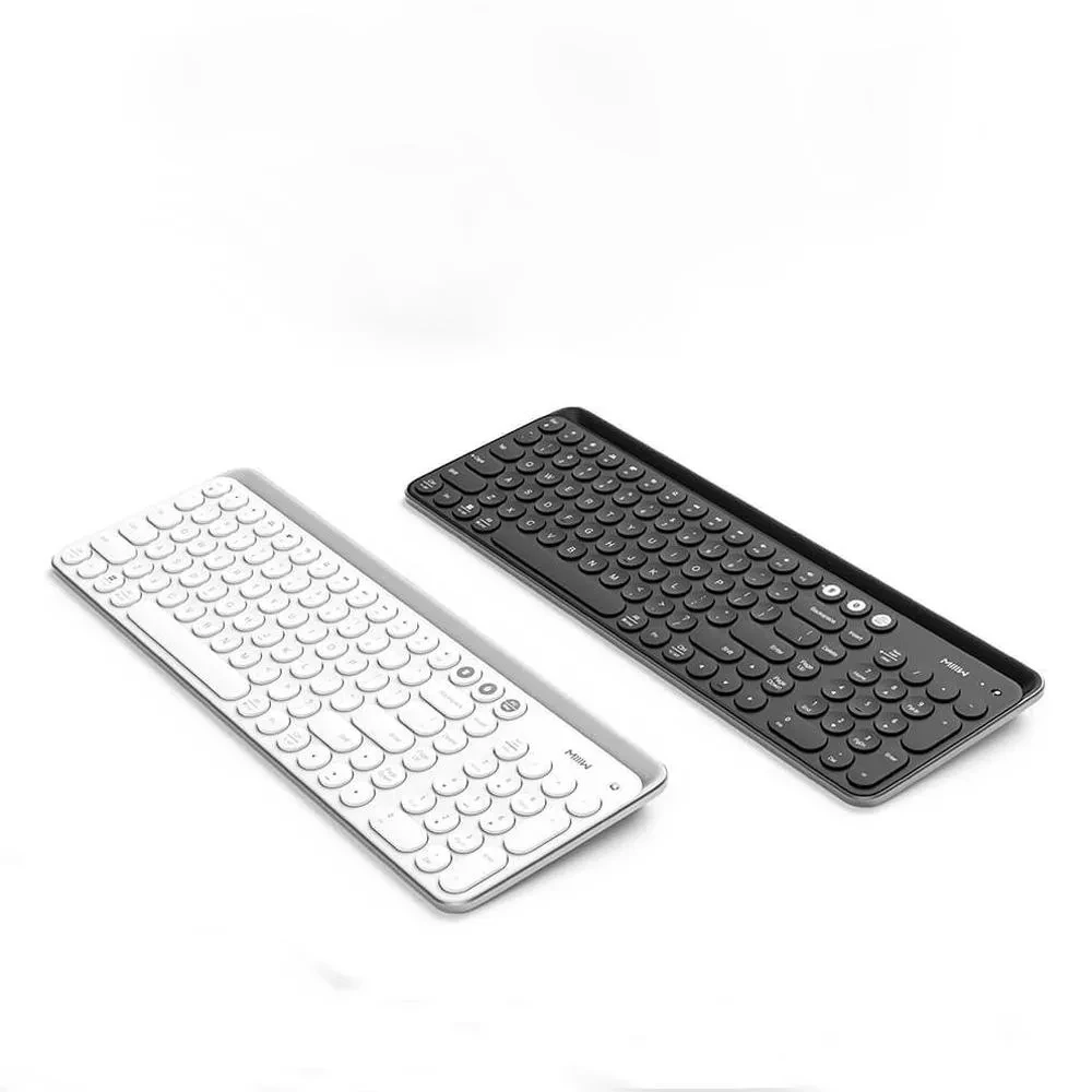 Фото Xiaomi Miiiw Bluetooth Dual Mode Portable Keyboard 104 Keys Wireless 2.4GHz Multi System Compatible USB Link Компьютеры и офис Xiaomi Miiiw Bluetooth Dual Mode Portable Keyboard 104 Keys Wireless 2.4GHz Multi System Compatible USB Link Компьютеры и офис