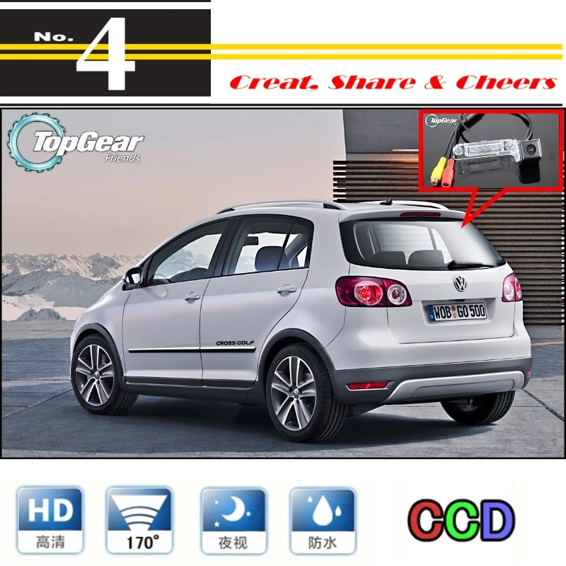 Автомобильная камера для VW Volkswagen Golf Plus / CrossGolf Cross Высококачественная задняя