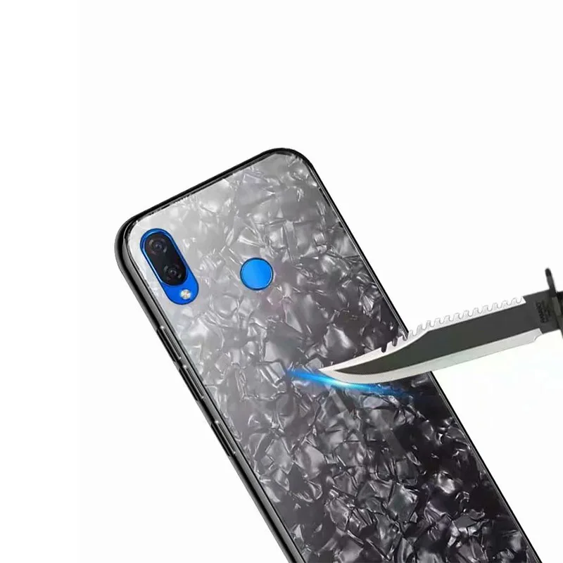 Чехол SemgCeKen из твердого мраморного закаленного стекла для huawei honor 8x max 8c 9 view note 10 v10 роскошный защитный жесткий чехол для телефона