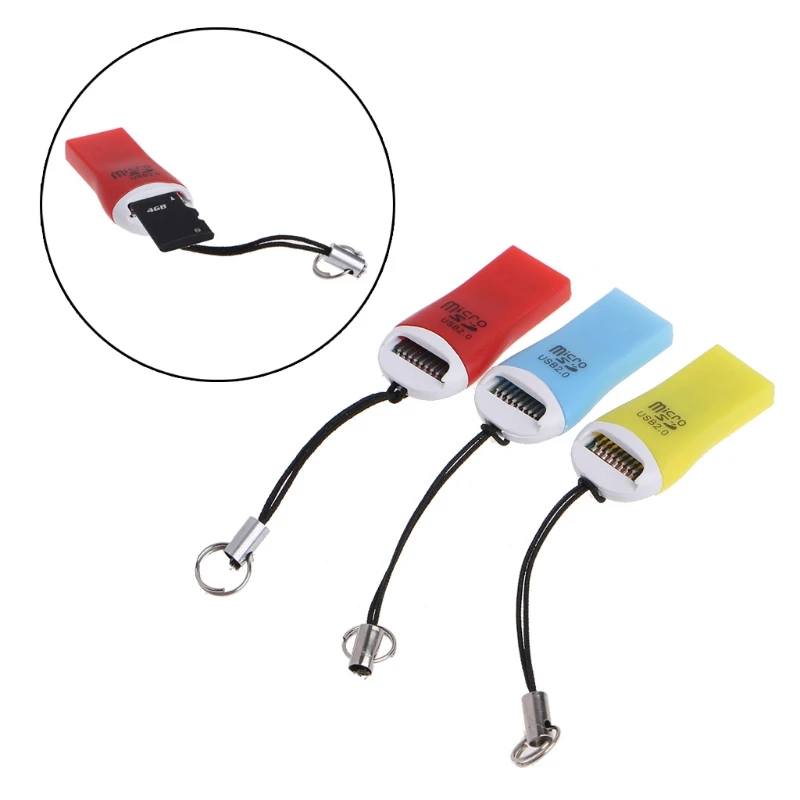 Мини USB 2 0 Micro SD SDHC SDXC T-Flash адаптер для чтения карт памяти | Компьютеры и офис