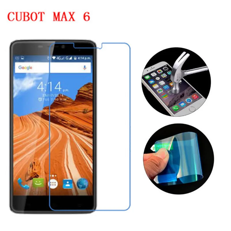 Хит продаж 3 шт. для Cubot Max 6 защита экрана премиум стекло мягкая нано