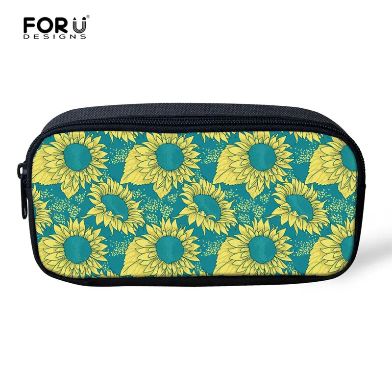 L5264K FORUDESIGNS/Милые Подсолнухи, легкие рюкзаки для девочек, школьные сумки, Набор детских книжных сумок, детский школьный рюкзак, mochila escolar - Цвет: L5264K