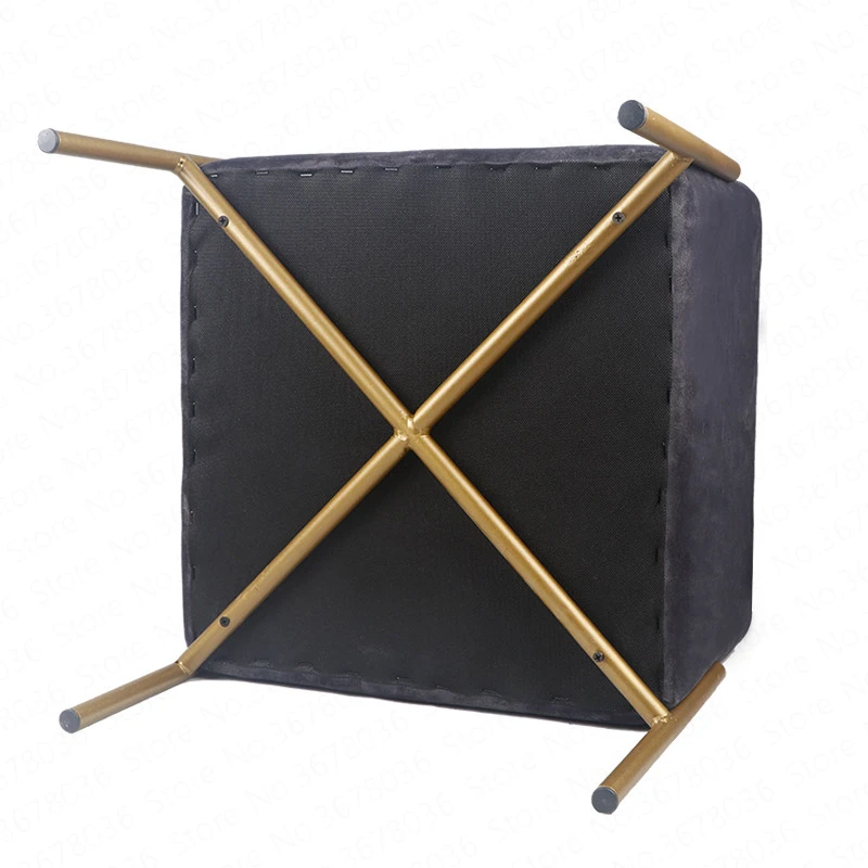 

Multifunctional Storage Stool Modern Minimalist Shoe Bench Sofa Combination Small Square Personality Living Room Fabric