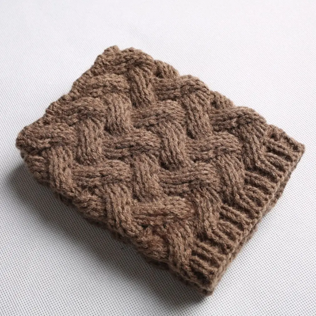 Deep Khaki 8 цветов, Женские Вязаные Гетры, короткие сапоги, манжеты, пуговицы, вязаные гетры, гетры для осени и зимы - Цвет: Deep Khaki