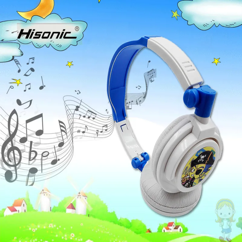 ребенок Проводные наушники Оголовье Гарнитуры Мультфильм Наушники Для Детей