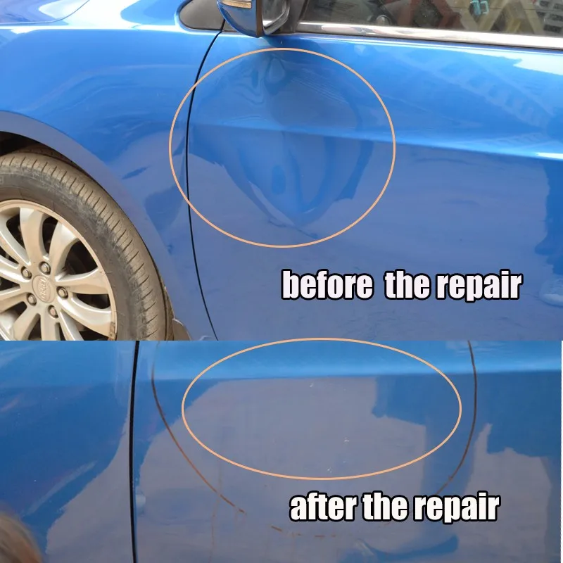 

PDR Tools To Remove Dents Hooks Push Rod Repair Kit Dents Removal Car Repair Tools Auto Tool Set Door Dent Hail Removal