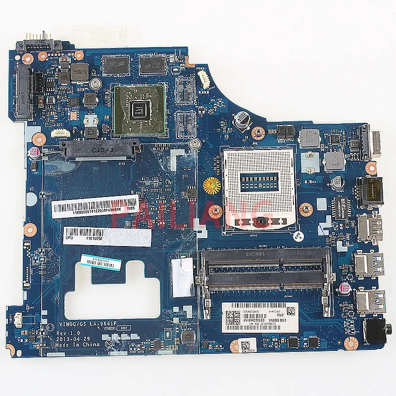 PAILIANG материнская плата для ноутбука Lenovo G510 PC VIWGQ/GS LA 9641P 15 дюймов full tesed