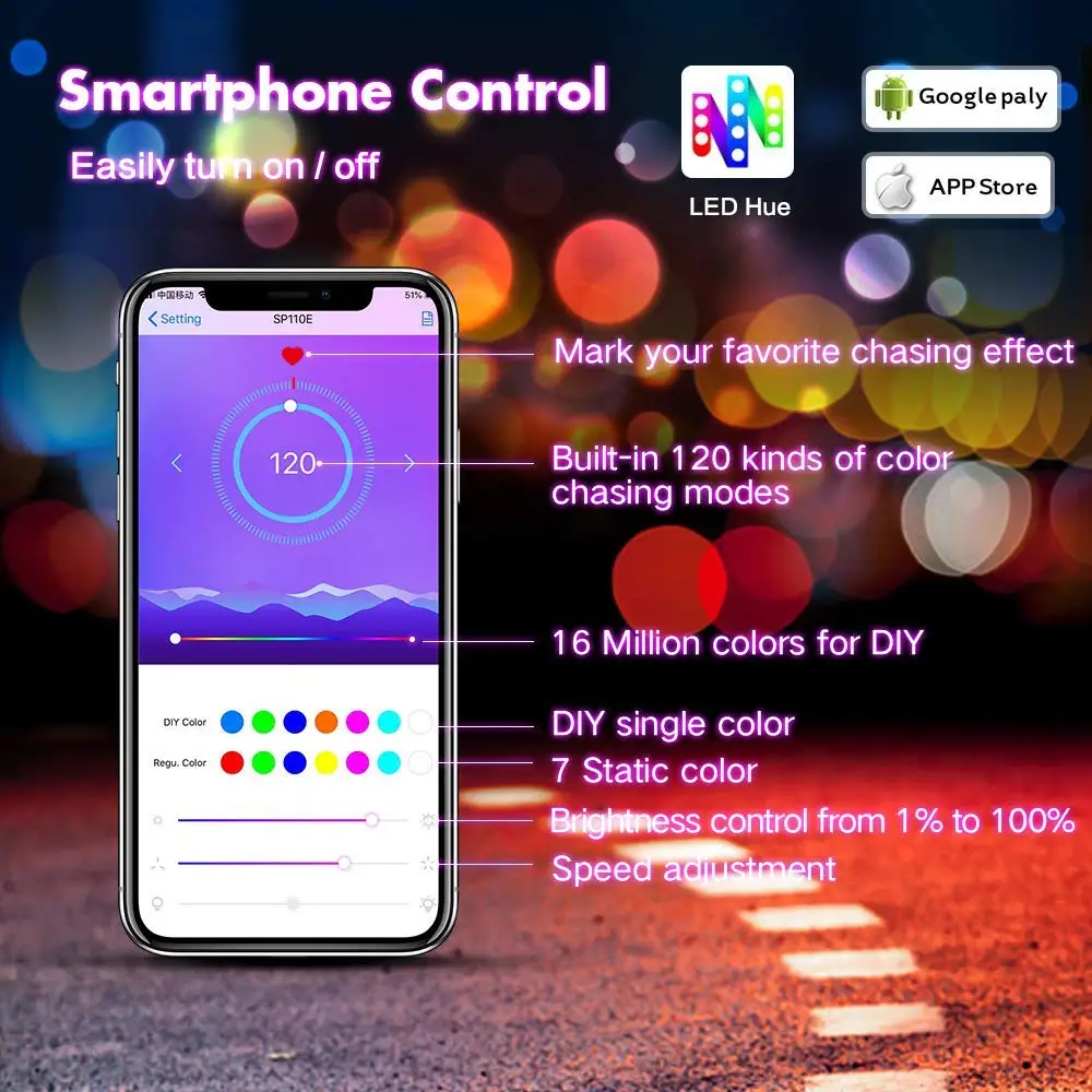 SP110E Bluetooth Pixel Controller диммер для WS2811 WS2812B ws2812 SK6812 RGB RGBW APA102 WS2801 Pixels Dream Color LED