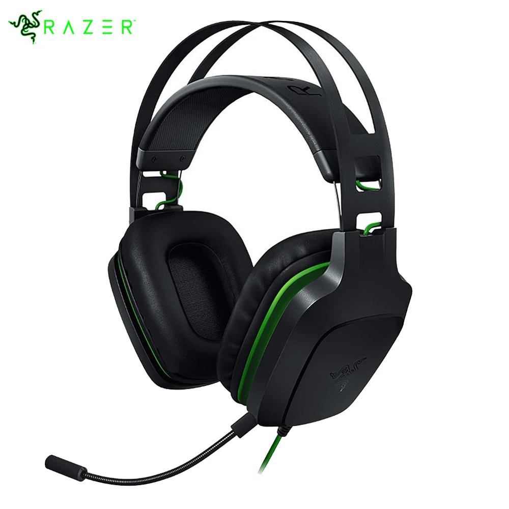 Оригинальная игровая гарнитура razer Electra V2 3 5 мм объемный стереозвук 7 1 со съемным