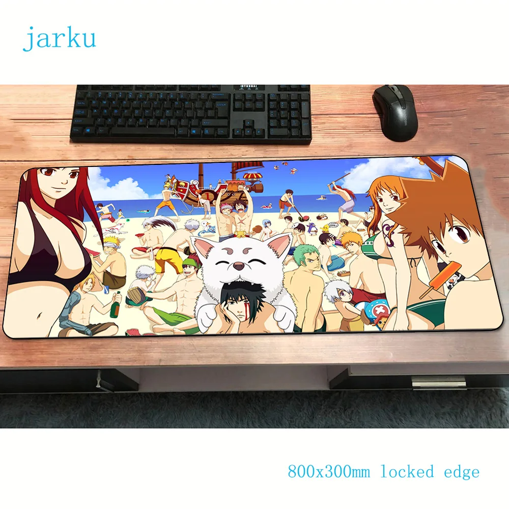 Inuyasha коврик для мыши gamer Fashion 800x300x2 мм notbook игровой Большой 3d PC Настольный |