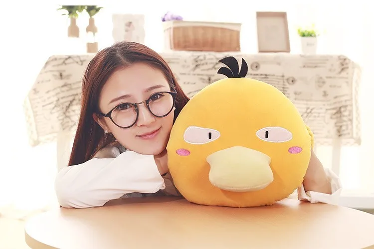 Новая креативная мягкая подушка для рук Snorlax Psyduck Jigglypuff Eevee плюшевая игрушка для детей офисная плюшевая аниме мягкая кукла