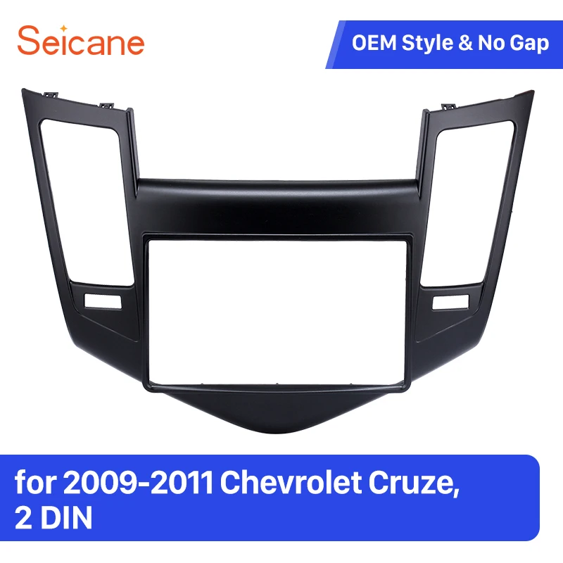 Seicane двойной Din Автомобильная панель для 2009 2011 Chevrolet Cruze Замена приборной