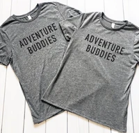 skuggnas adventure buddies matching couples t shirts travel roadtrip wanderlust vacation shirt matching couples tee dropship