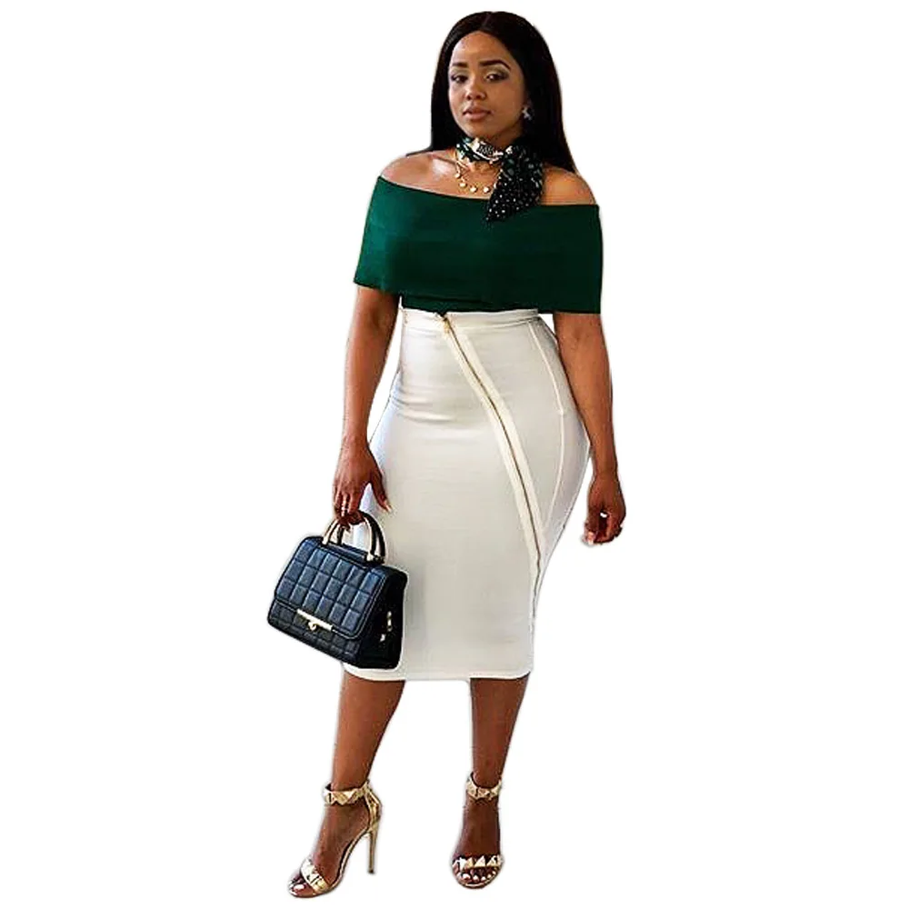 Элегантный женский комплект с открытыми плечами Сексуальная рубашка вырезом