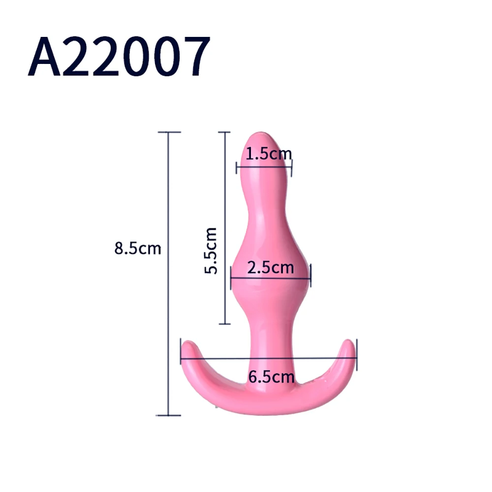 Силиконовые анальные пробки Бусины игрушки из желе ощущение кожи фаллоимитатор