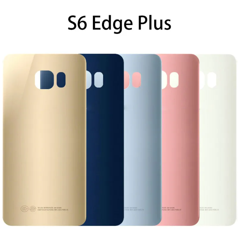Задняя крышка батарейного отсека для Samsung Galaxy S6 G920F задняя корпуса edge Plus G925F G928G