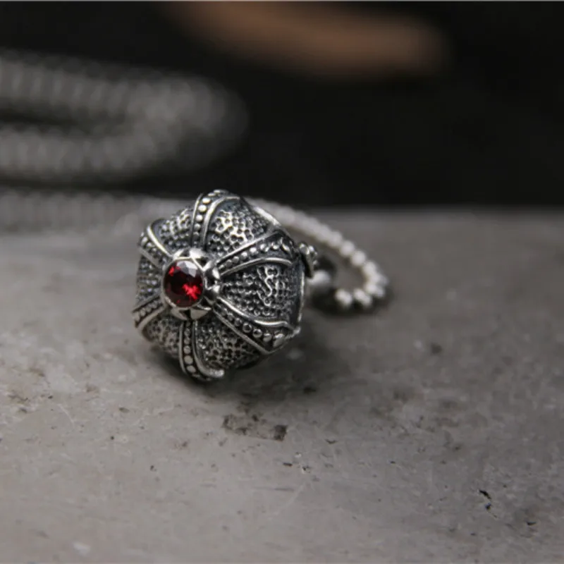 Ожерелье с подвеской плавающий медальон открывающийся альхемовой печи